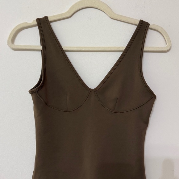 TNA Aritzia green jumpsuit romper size S - Picture 7 of 9